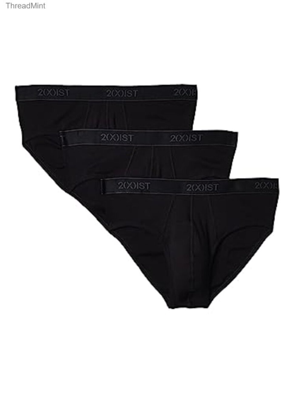 2-Pack Essential No-Show Briefs Cotton Low Rise Contour Pouch Underwear